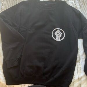 Large BLM Crewneck Sweater